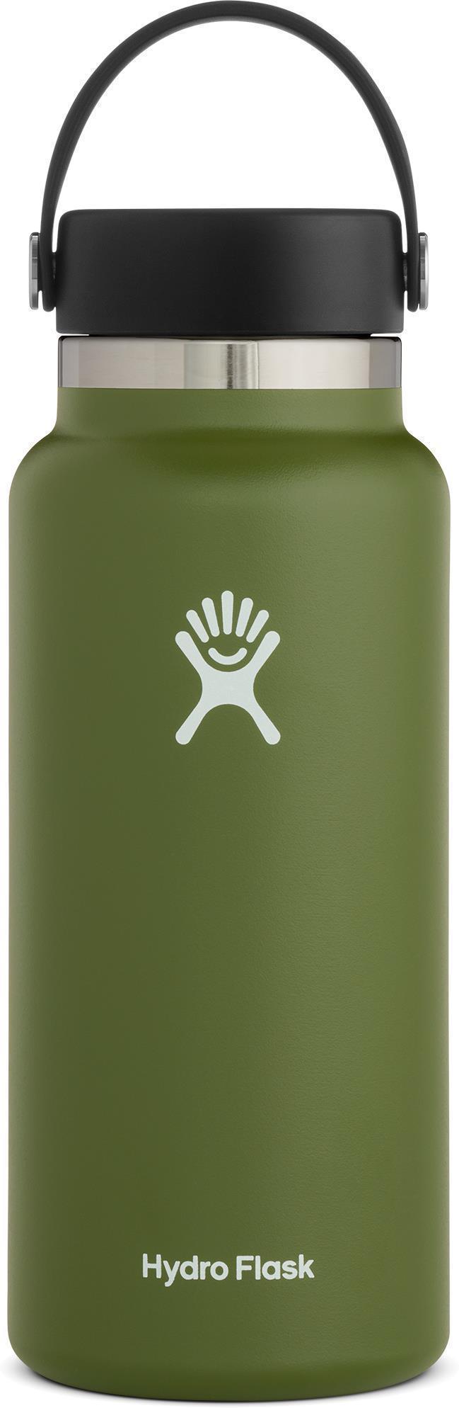 946ml / 32oz Wide Mouth w/ Flex Cap - Olive 1
