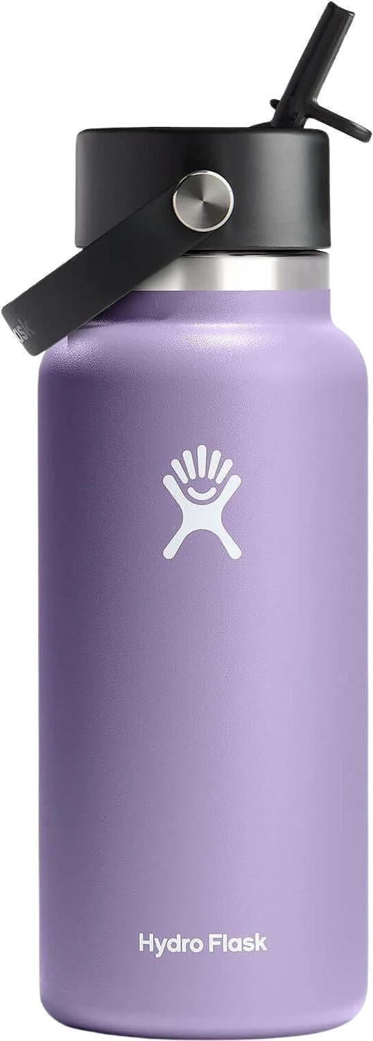 946ml / 32oz Wide Mouth w/ Flex Straw Cap - moonshadow 1