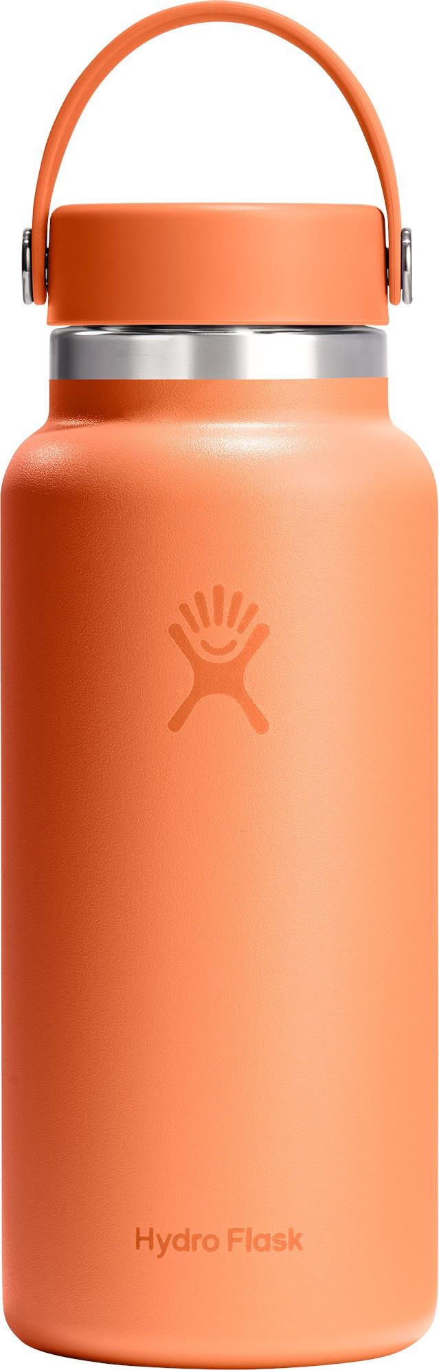 946ml / 32oz Wide Mouth with Flex Cap - nectar orange 1