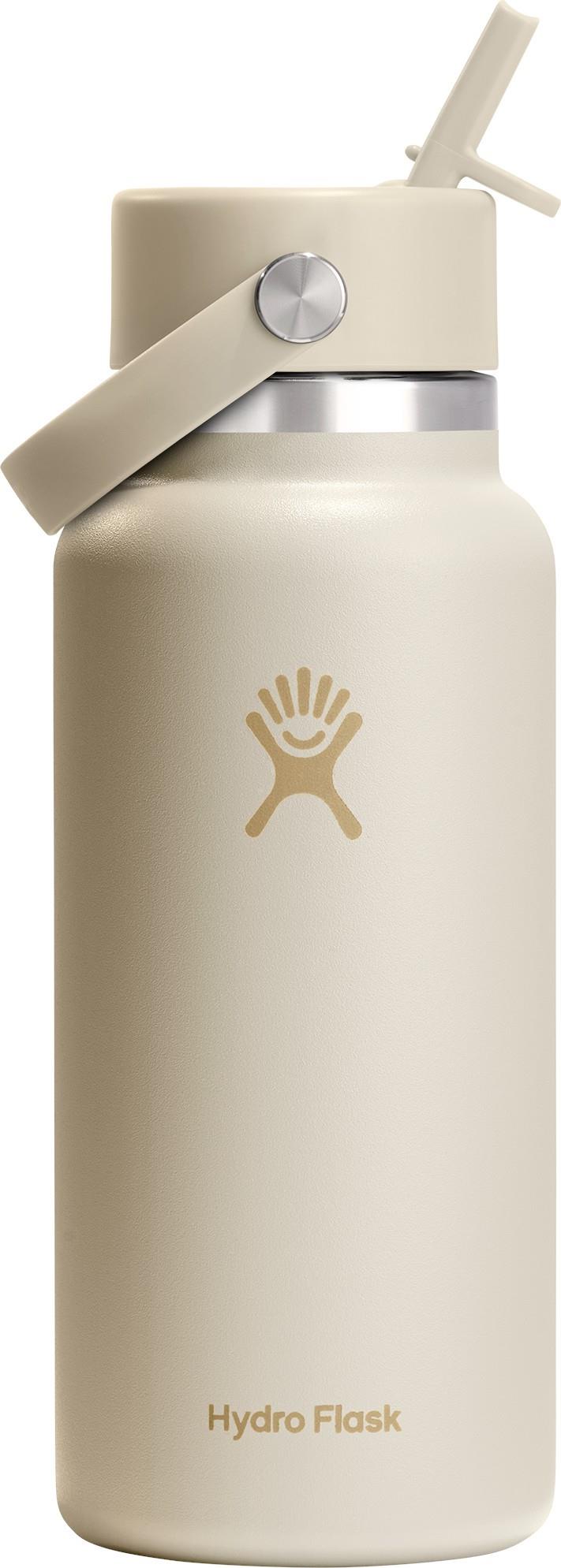 946ml / 32oz Wide Mouth with Flex Straw Cap - coconut 1