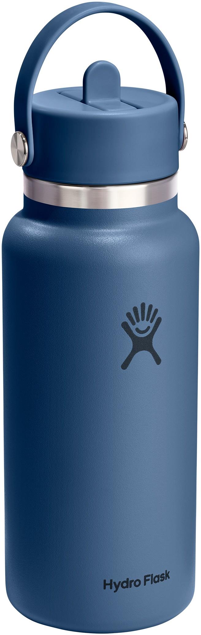 946ml / 32oz Wide Mouth with Flex Straw Cap - harbor blue 1