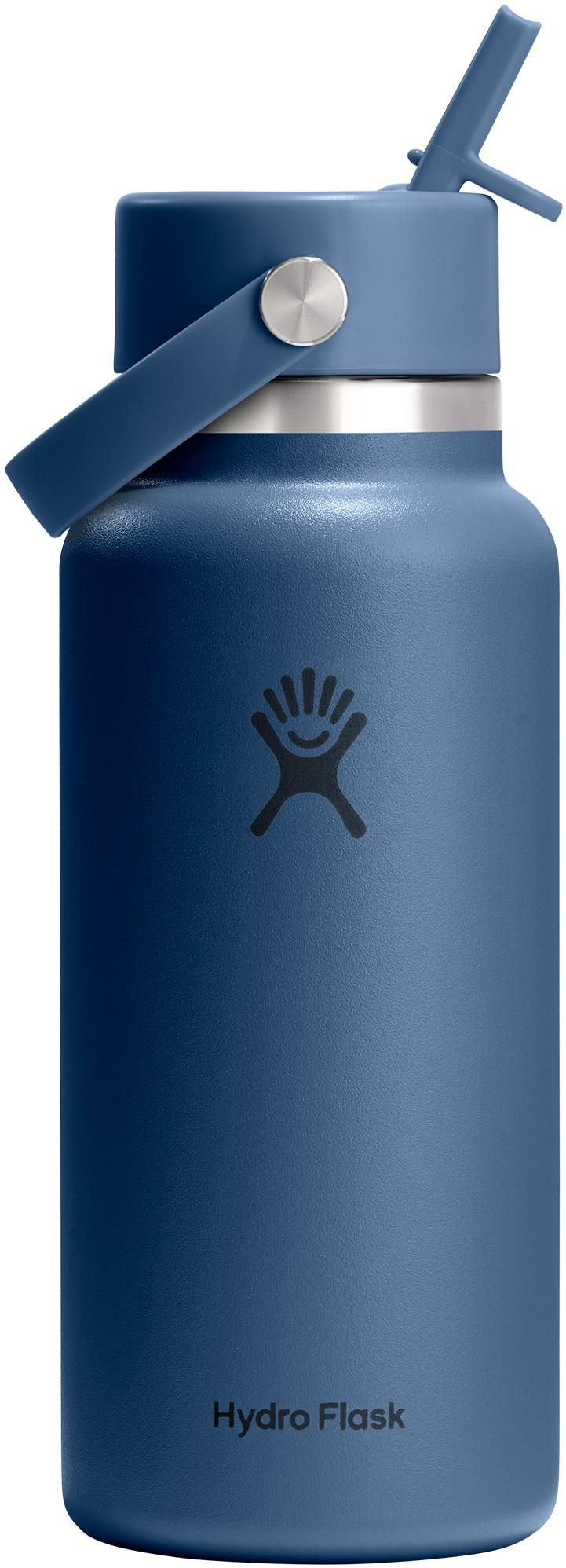 946ml / 32oz Wide Mouth with Flex Straw Cap - harbor blue 1
