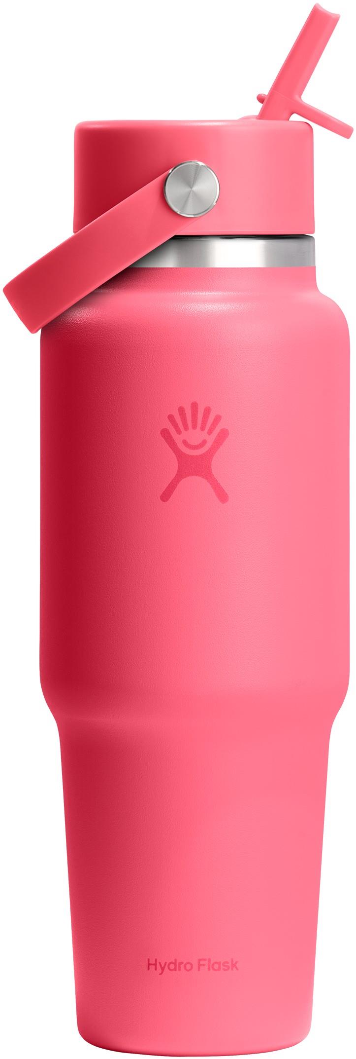 946ml / 32oz Wide Travel Bottle with Flex Straw - popstar pink 1
