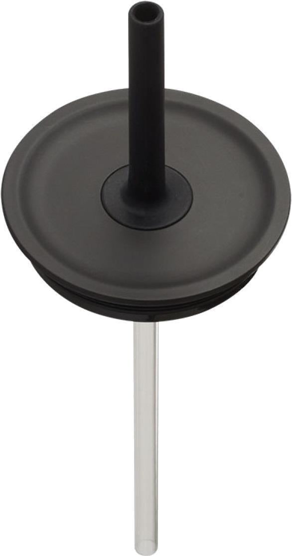 Press-In Straw Lid - Medium - Black 1
