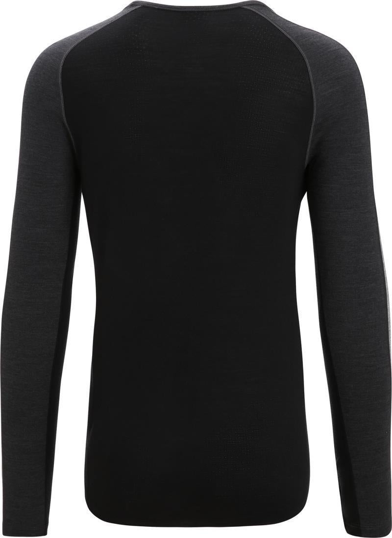 125 ZoneKnit LS Crewe - Mens - Jet Heather / Black / Metro Heather / CB 2