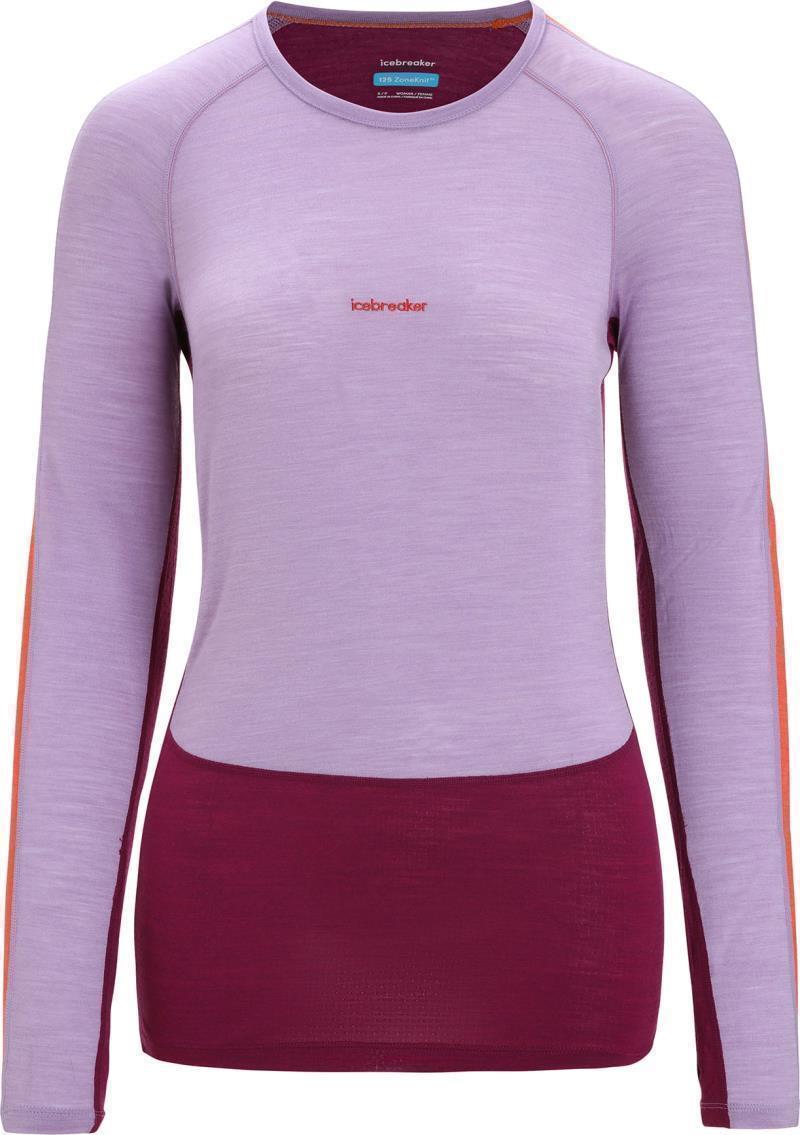 125 ZoneKnit LS Crewe - Womens - Purple Gaze / Go Berry / CB 1
