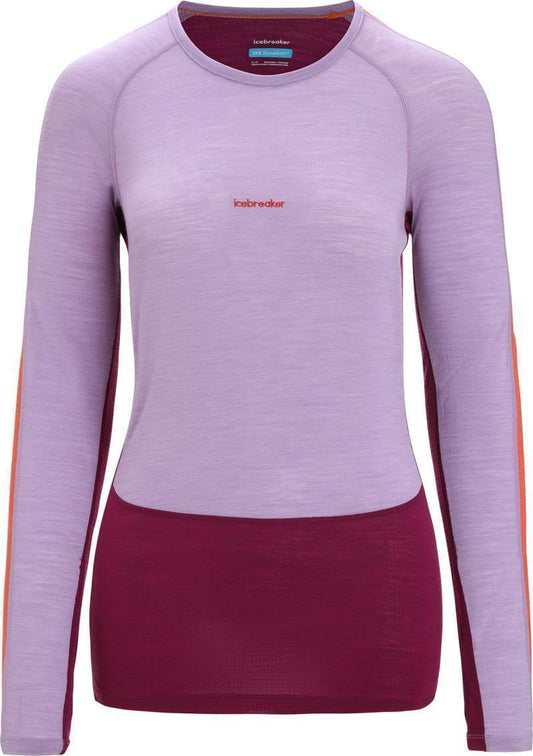 125 ZoneKnit LS Crewe - Womens - Purple Gaze / Go Berry / CB 1