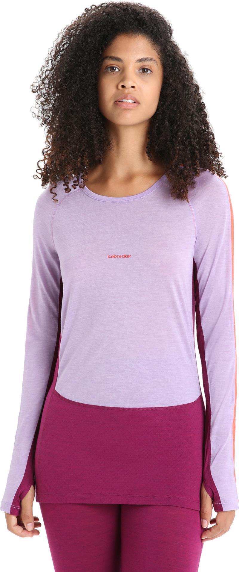 125 ZoneKnit LS Crewe - Womens - Purple Gaze / Go Berry / CB 3