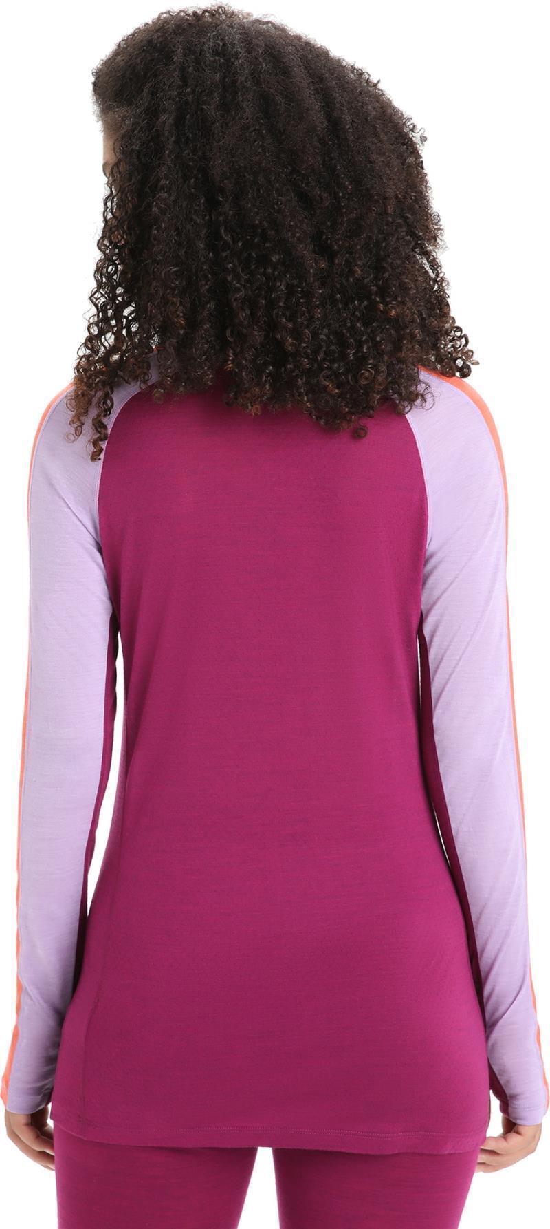 125 ZoneKnit LS Crewe - Womens - Purple Gaze / Go Berry / CB 4