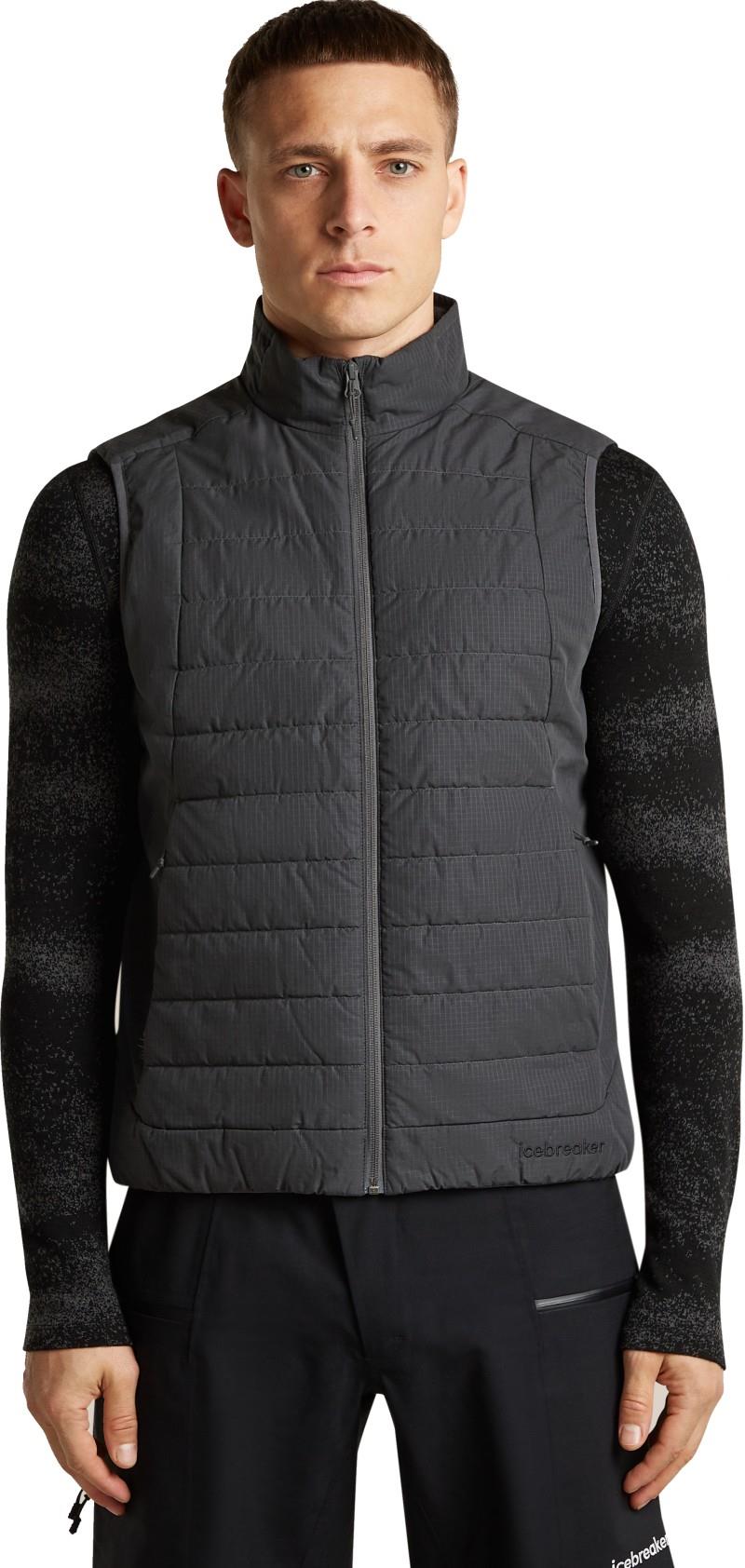 1360 MerinoLoft Vest - Mens - obsidian 1