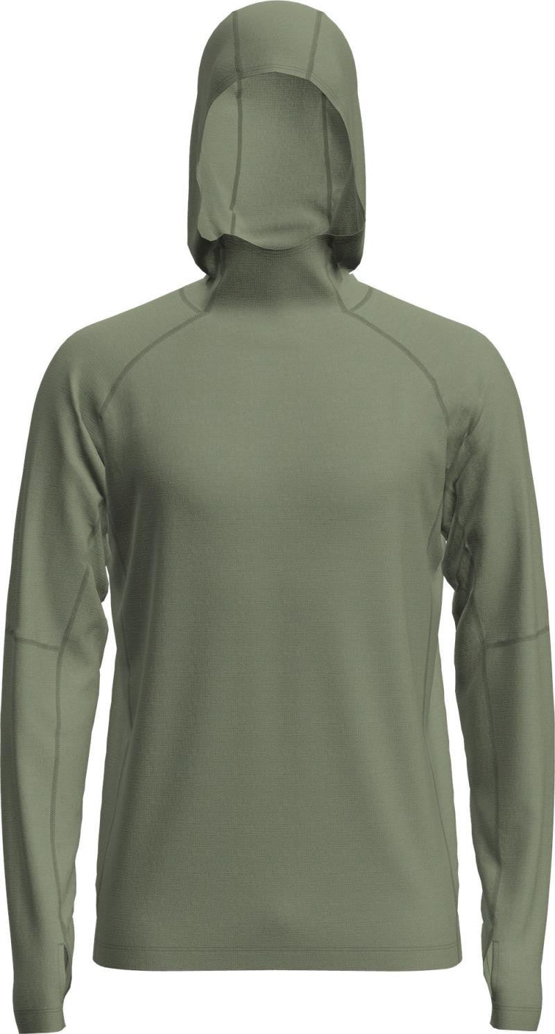 150 MerinoFine Ace LS Hoodie - Mens - lichen 1