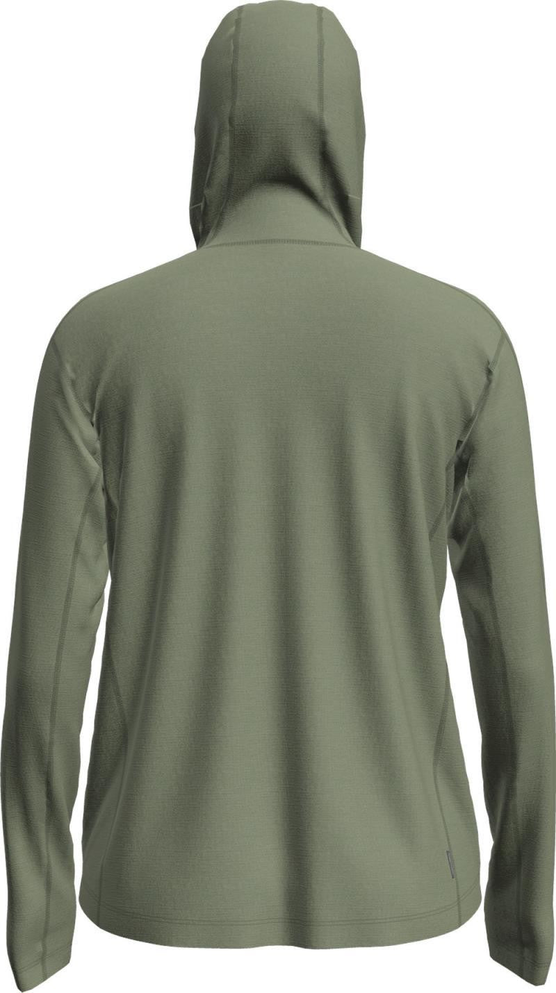 150 MerinoFine Ace LS Hoodie - Womens - lichen 1