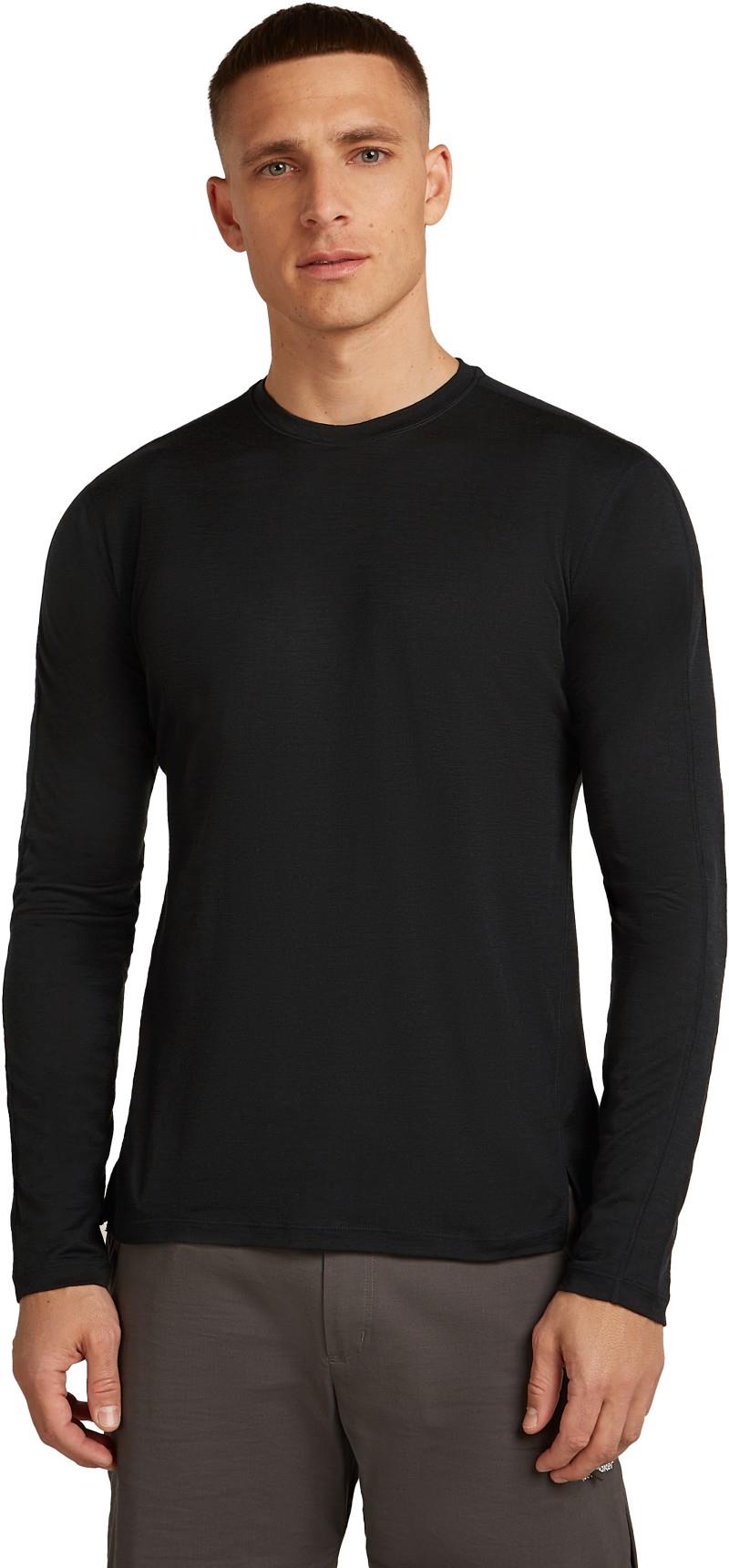 150 MerinoFine Ace LS Tee - Mens - black 1