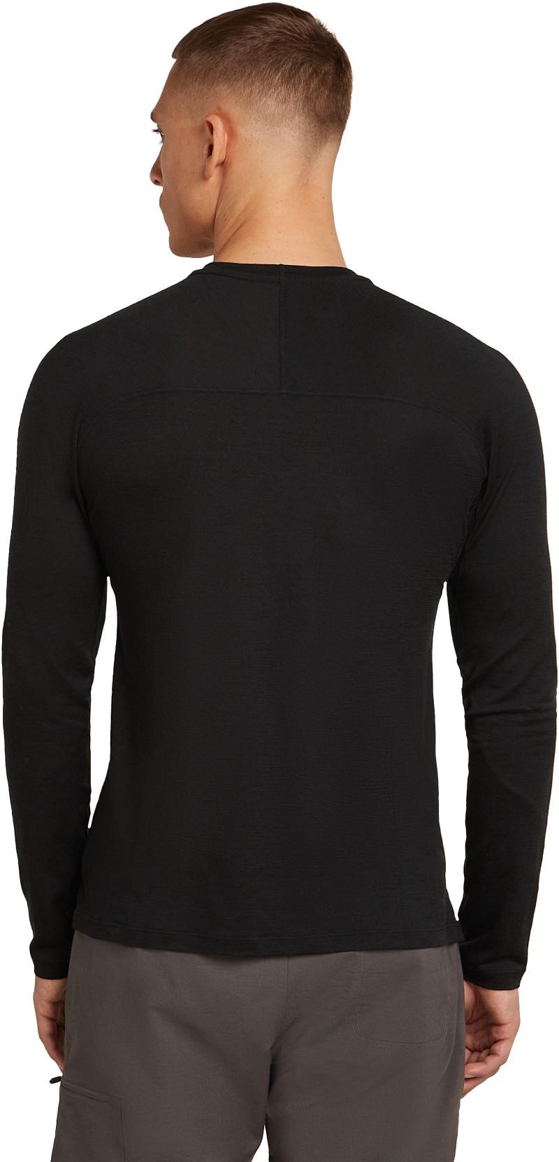 150 MerinoFine Ace LS Tee - Mens - black 1