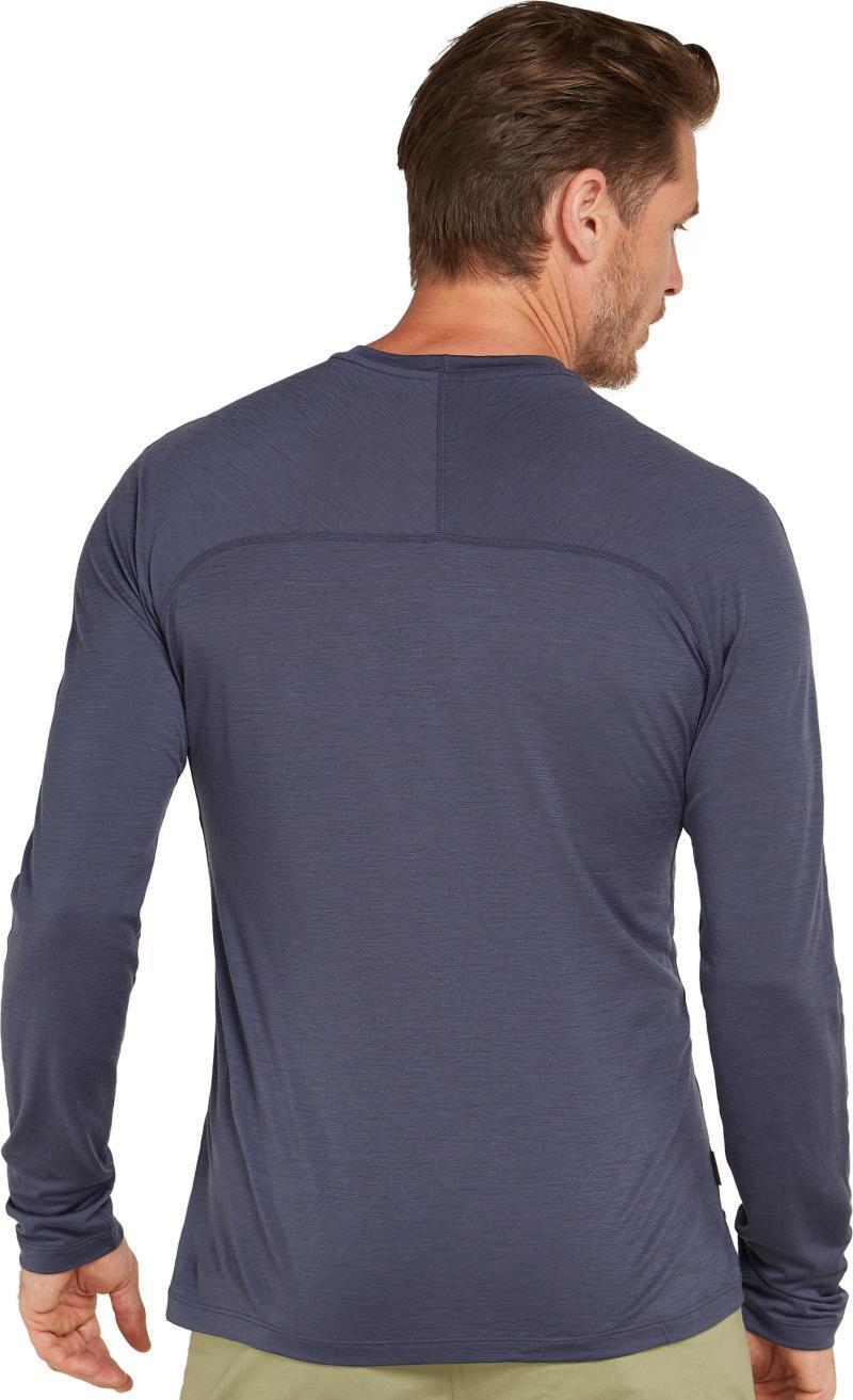 150 MerinoFine Ace LS Tee - Mens - graphite 1
