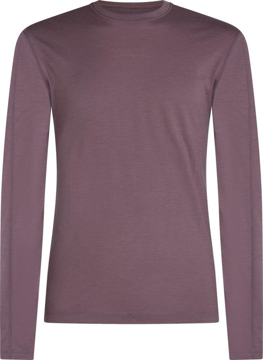 150 MerinoFine Ace LS Tee - Mens - grey plum 1