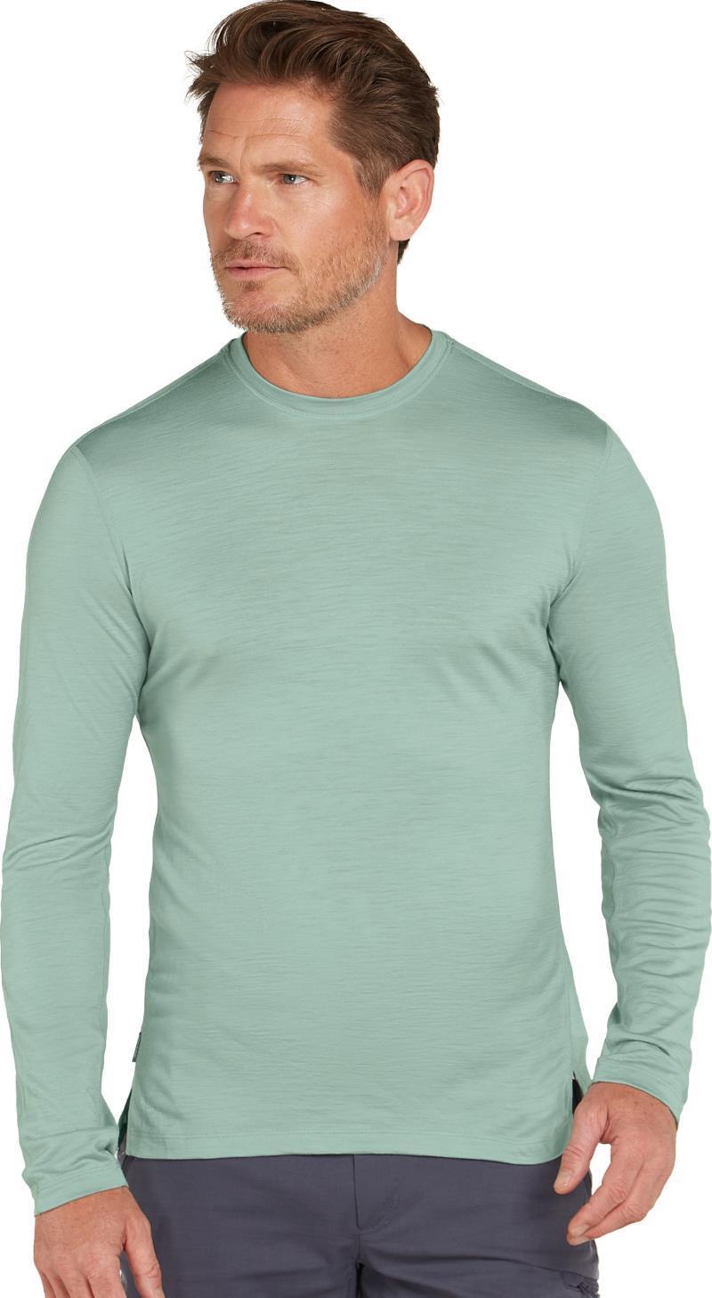 150 MerinoFine Ace LS Tee - Mens - moss 1