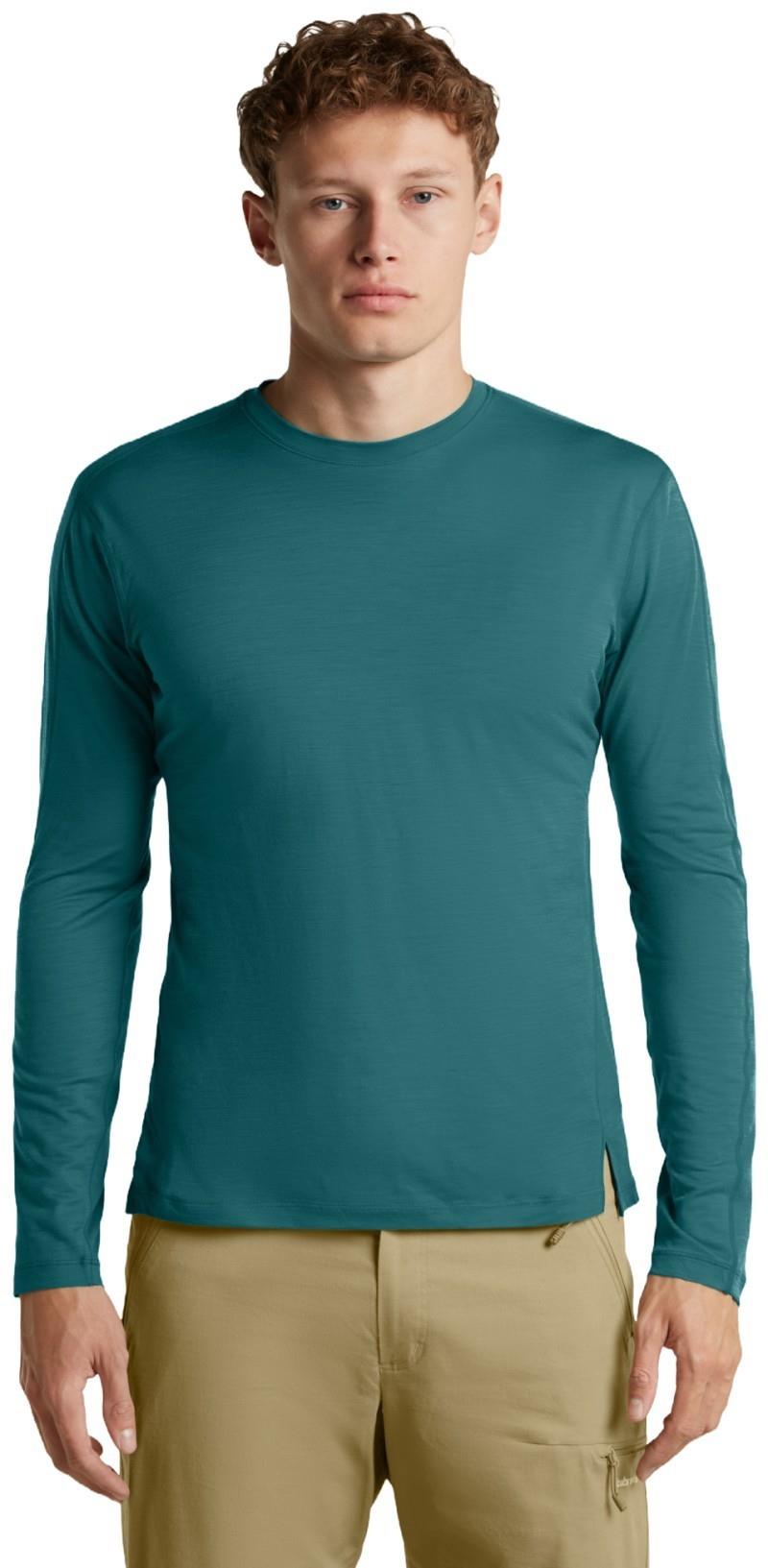 150 MerinoFine Ace LS Tee - Mens - tidal teal 1