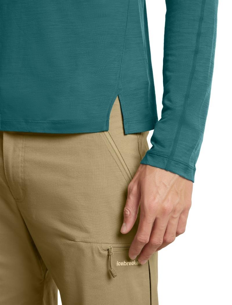 150 MerinoFine Ace LS Tee - Mens - tidal teal 1