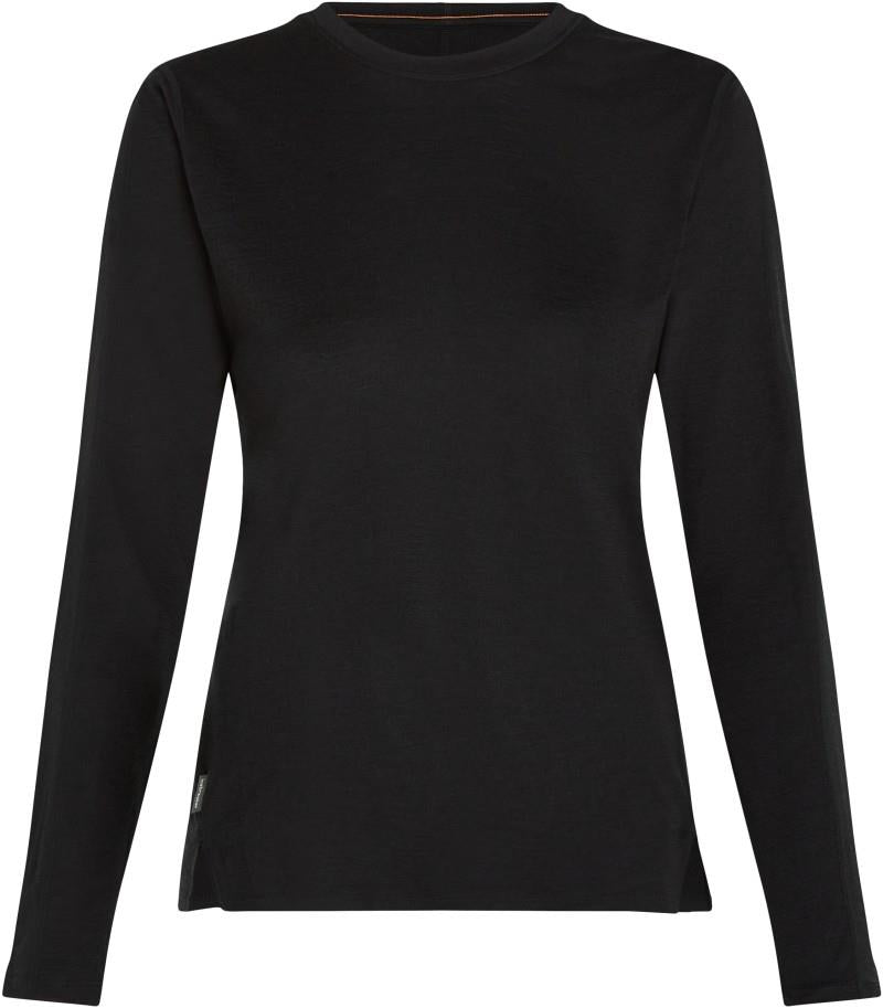 150 MerinoFine Ace LS Tee - Womens - black 1