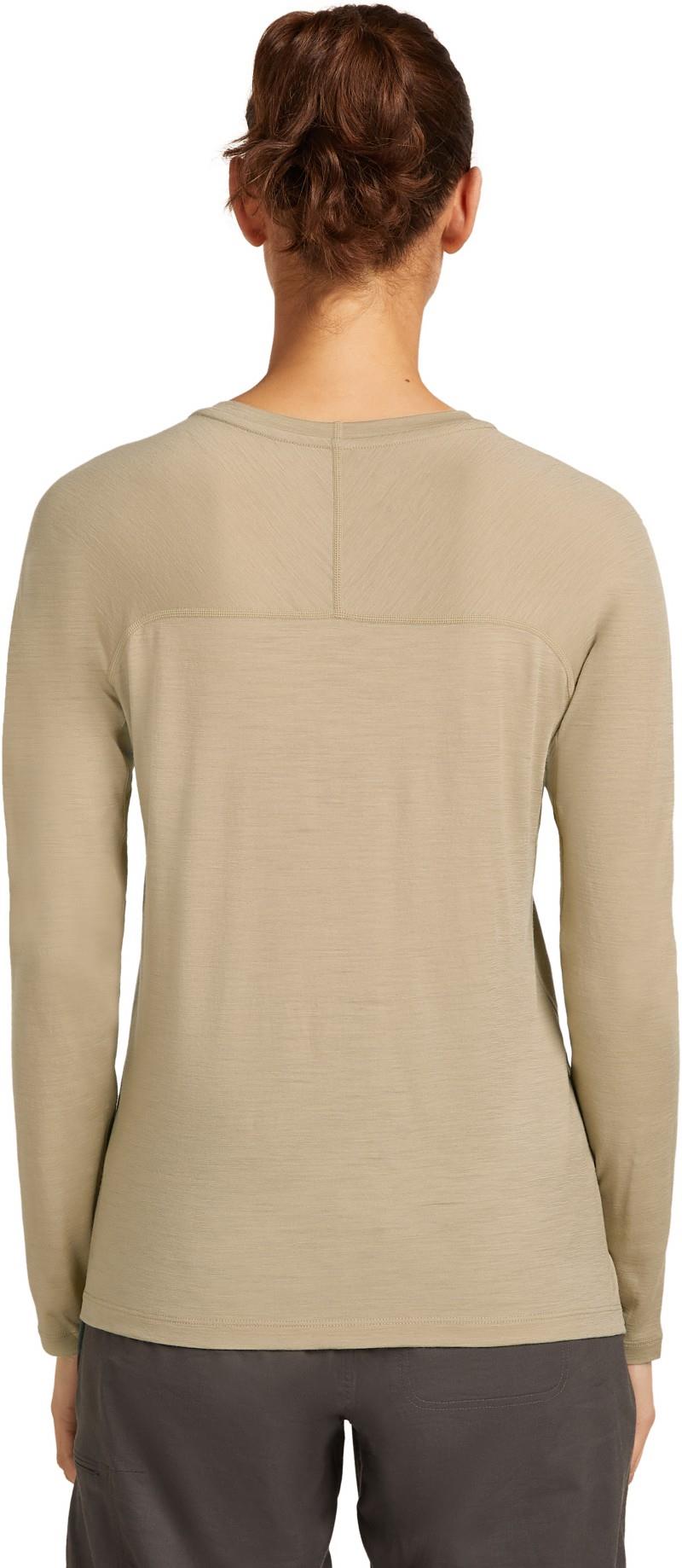 150 MerinoFine Ace LS Tee - Womens - flagstone 1