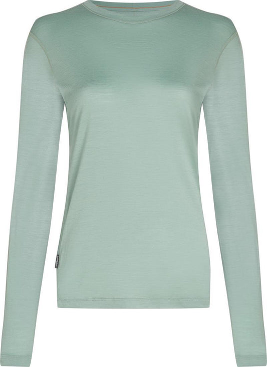 150 MerinoFine Ace LS Tee - Womens - moss 1
