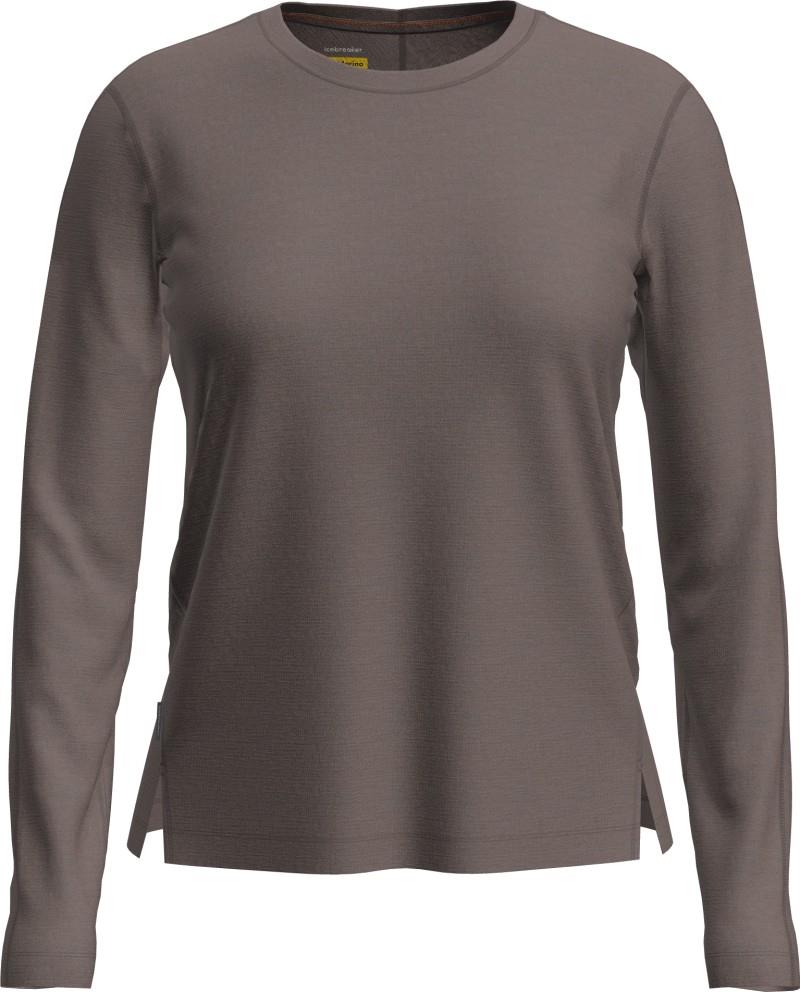 150 MerinoFine Ace LS Tee - Womens - porcini 1