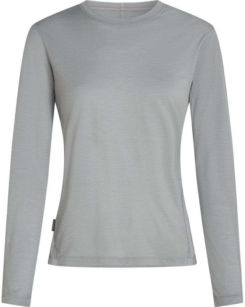 150 MerinoFine Ace LS Tee - Womens - proto grey 1