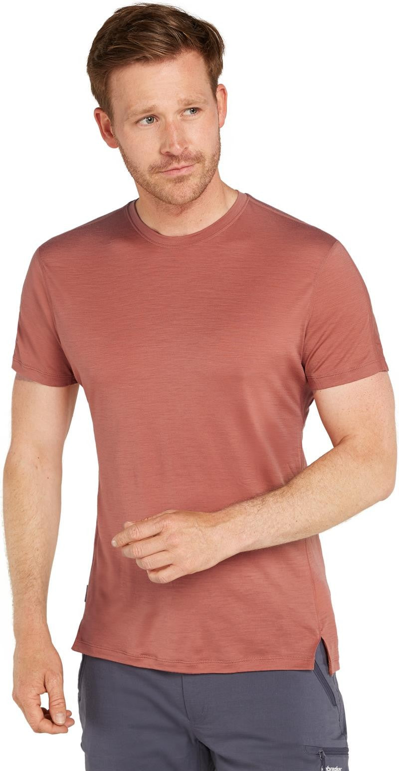 150 MerinoFine Ace SS Tee - Mens - cedarwood 1
