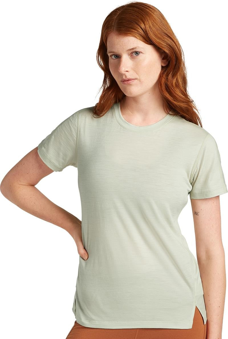 150 MerinoFine Ace SS Tee - Womens - ashen 1