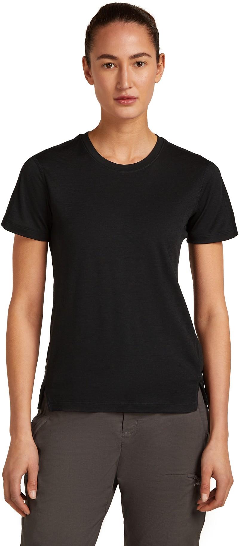 150 MerinoFine Ace SS Tee - Womens - black 1