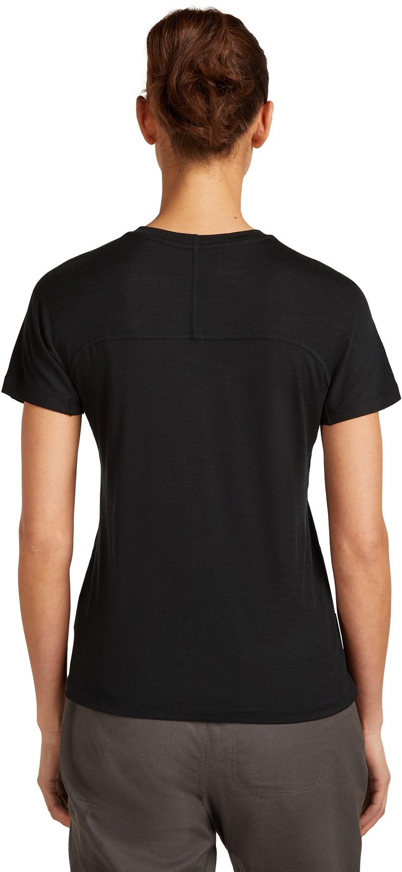 150 MerinoFine Ace SS Tee - Womens - black 1