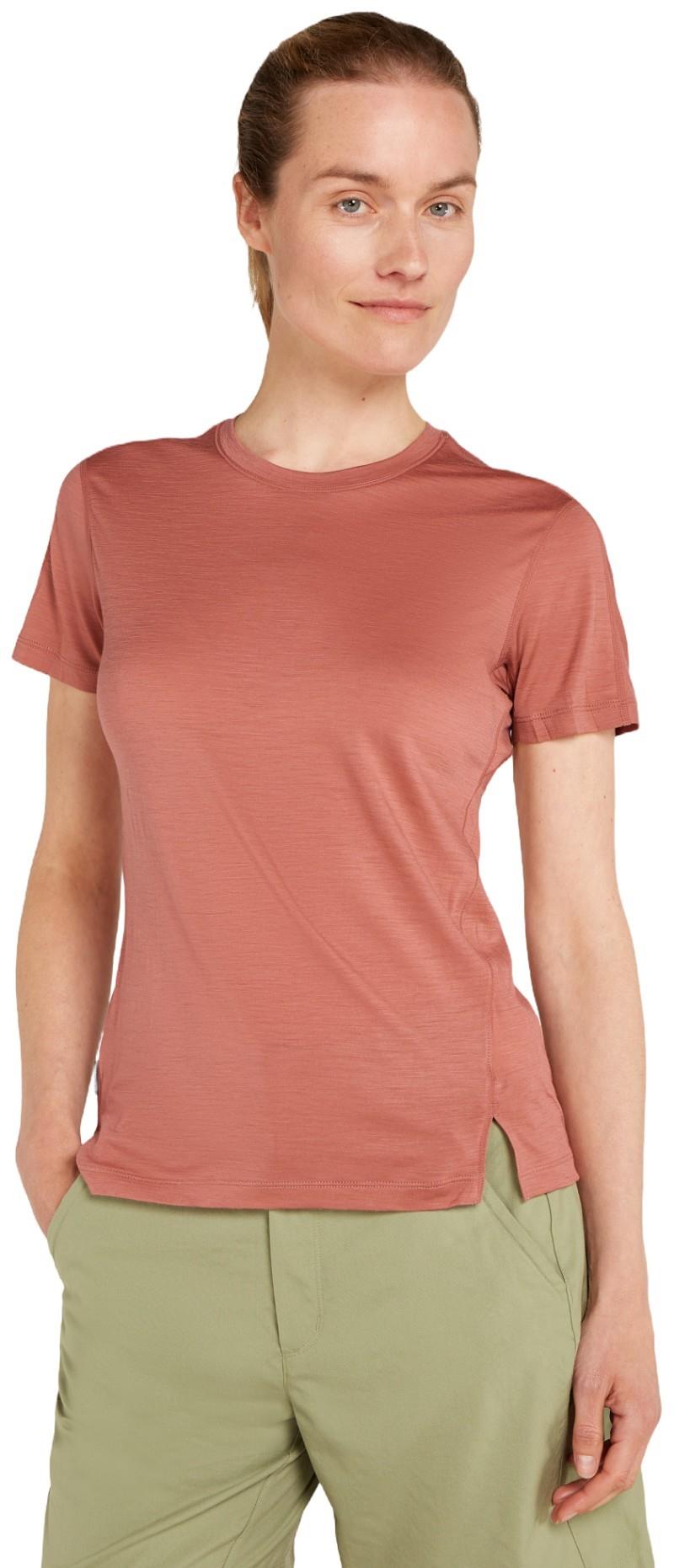150 MerinoFine Ace SS Tee - Womens - cedarwood 1