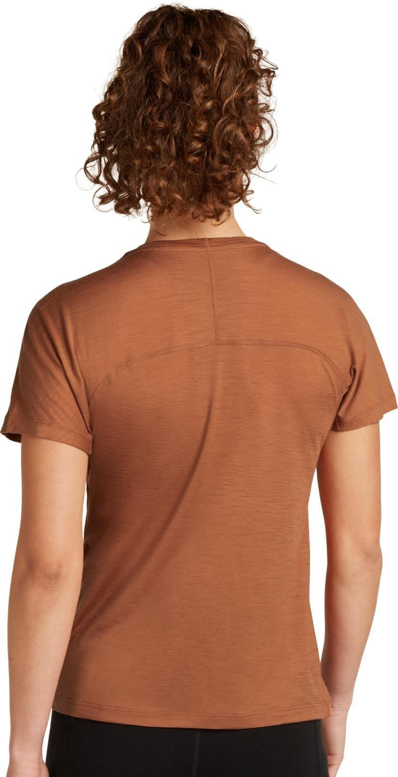 150 MerinoFine Ace SS Tee - Womens - dusty clay 1