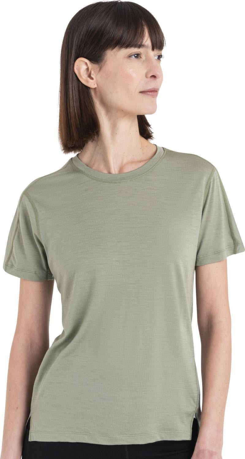 150 MerinoFine Ace SS Tee - Womens - lichen 1