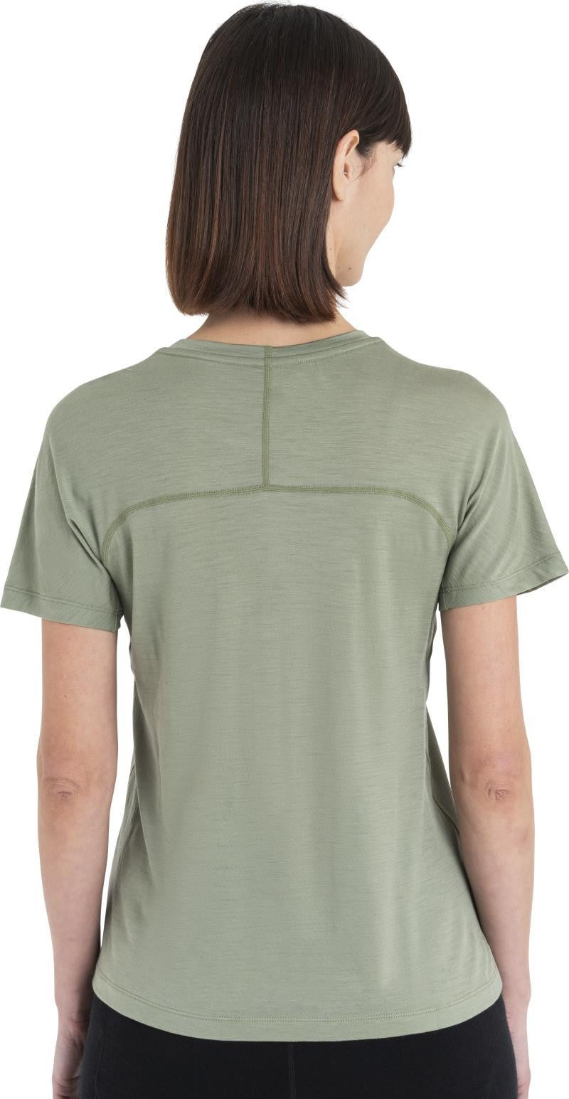 150 MerinoFine Ace SS Tee - Womens - lichen 1