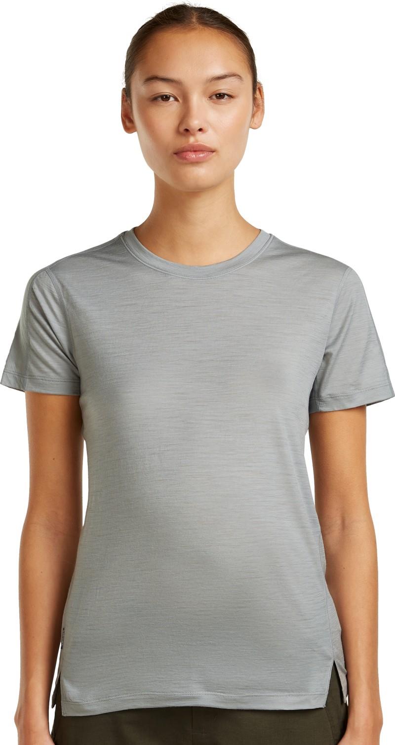 150 MerinoFine Ace SS Tee - Womens - proto grey 1