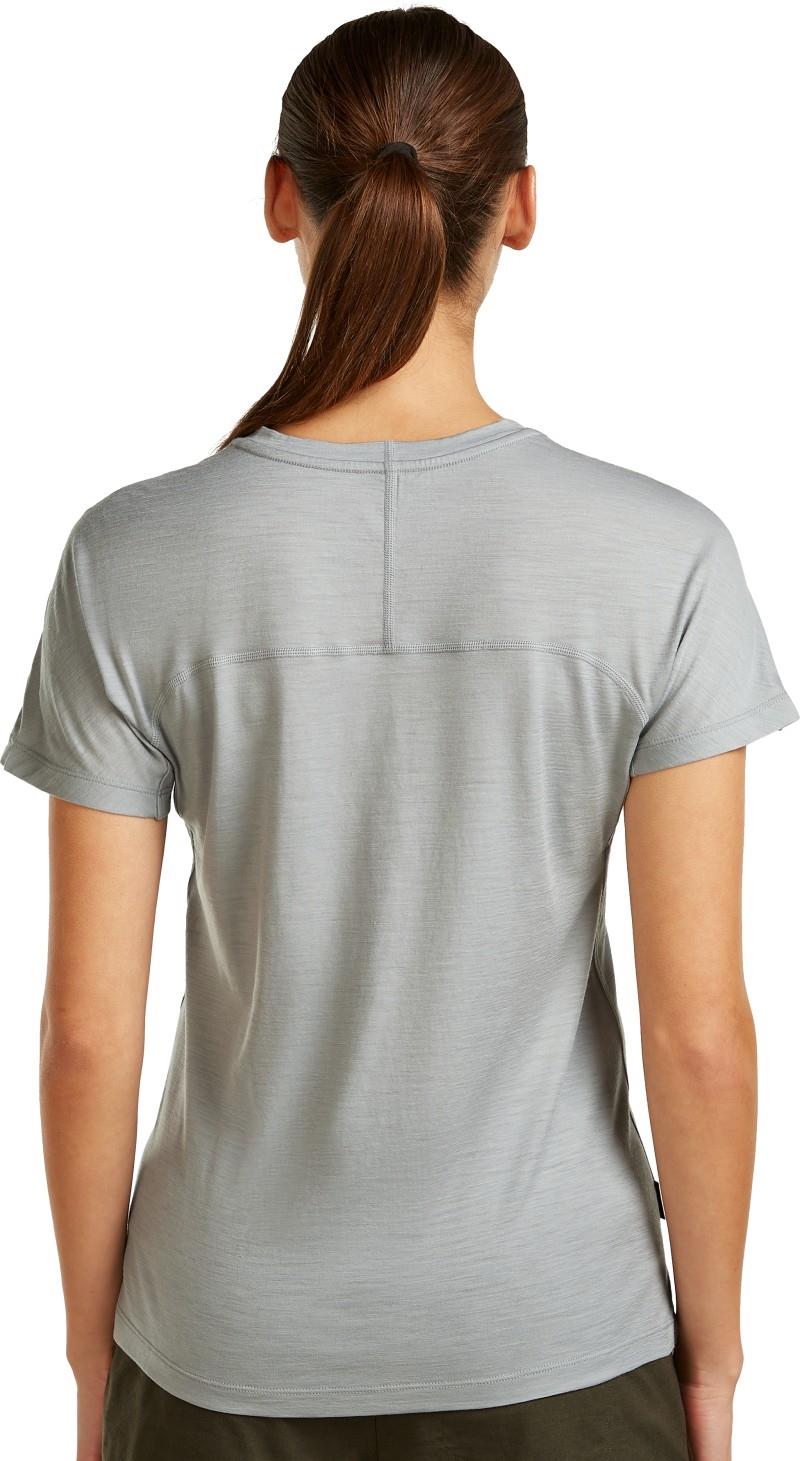 150 MerinoFine Ace SS Tee - Womens - proto grey 1