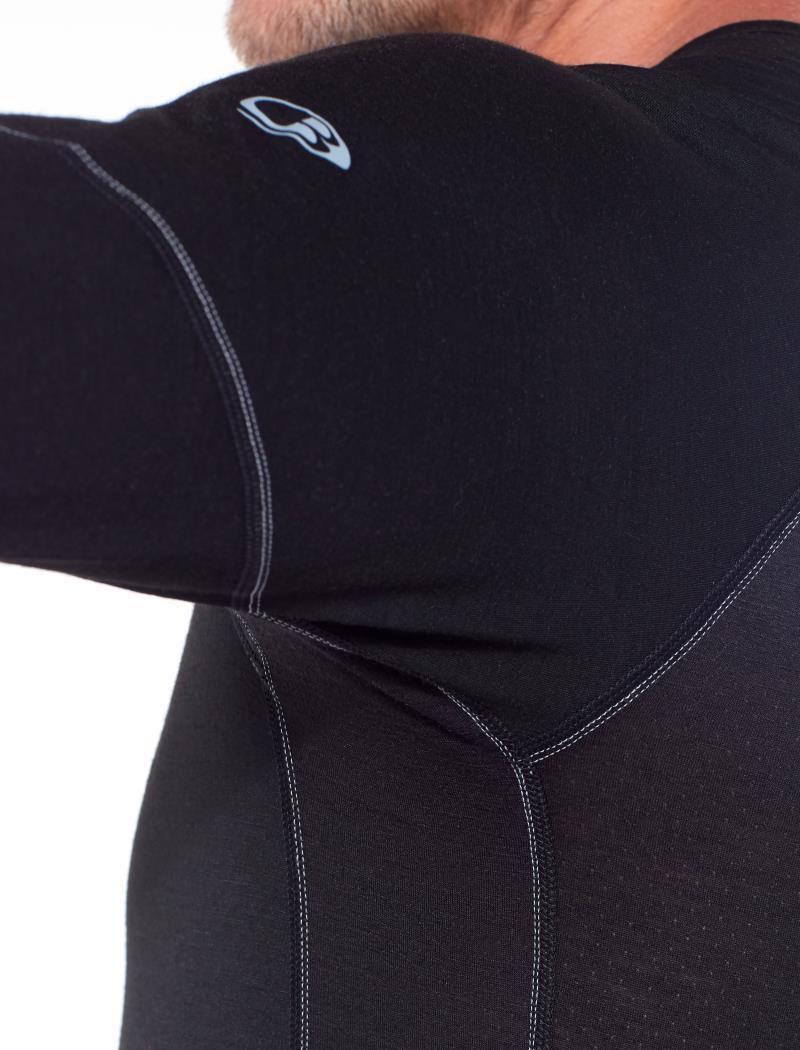 150 Zone LS Crewe - Mens - Black / Mineral 4