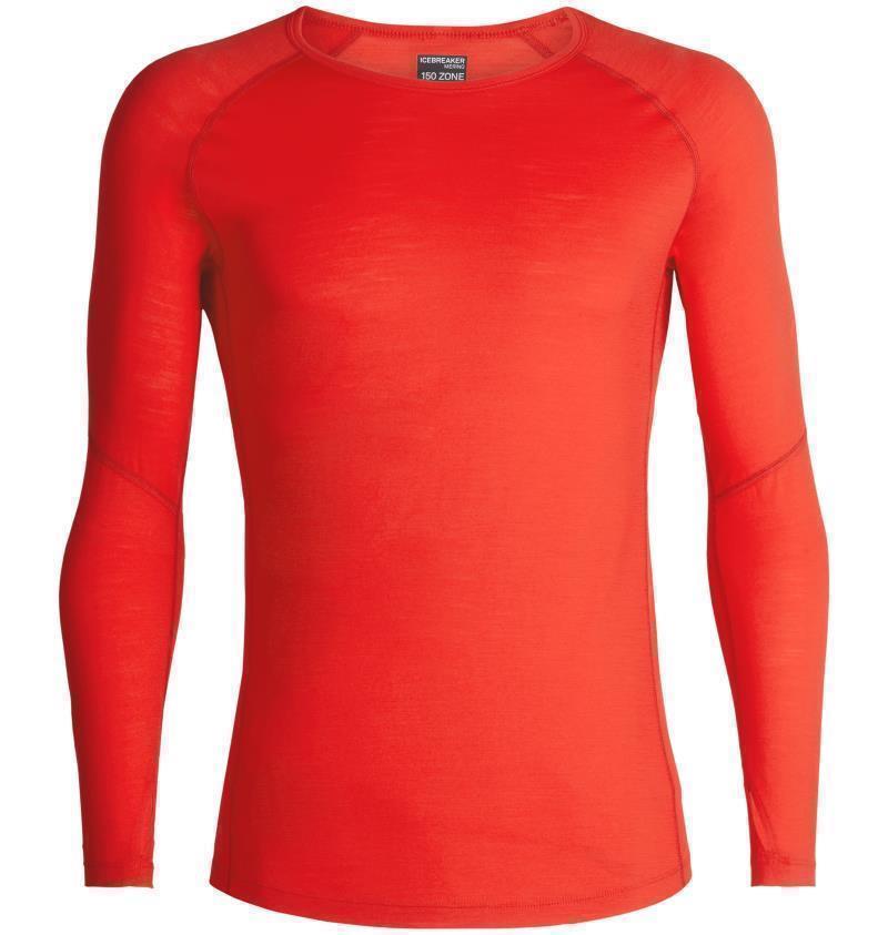 150 Zone LS Crewe - Mens - Chili Red / Monsoon 1