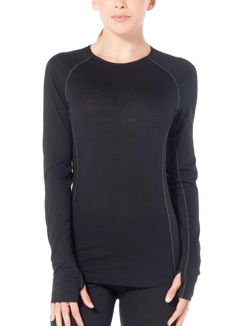 150 Zone LS Crewe - Womens - Black / Mineral 2