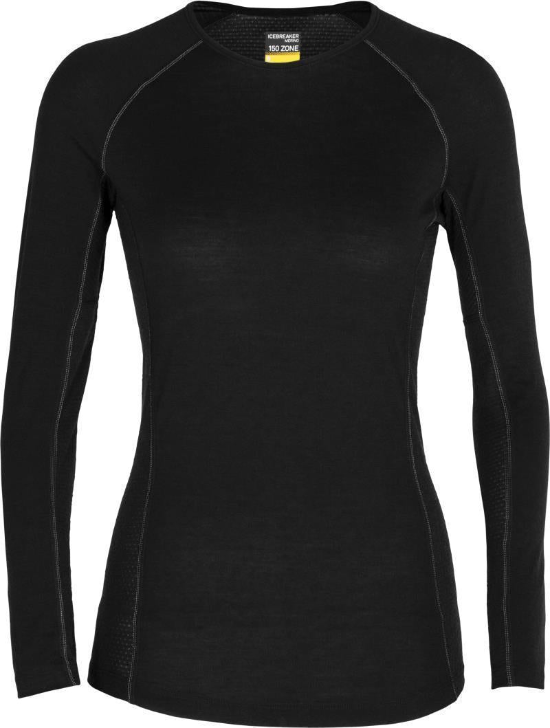 150 Zone LS Crewe - Womens - Black / Mineral 1