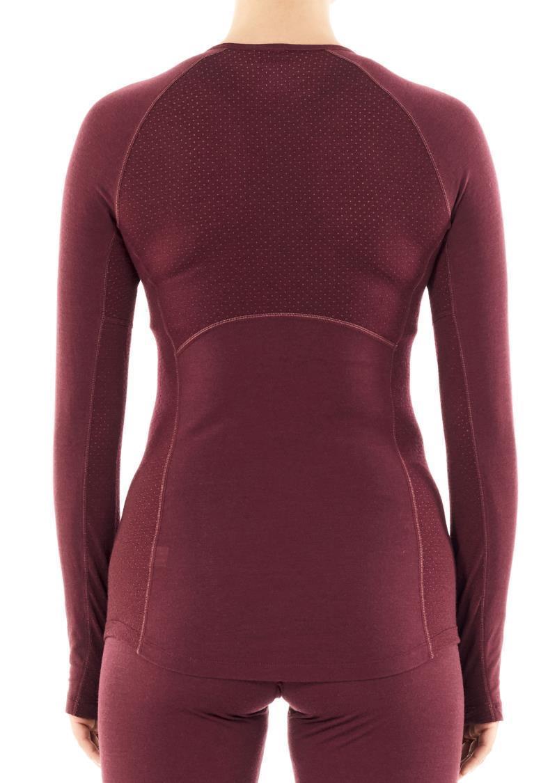 150 Zone LS Crewe - Womens - Cherry 3