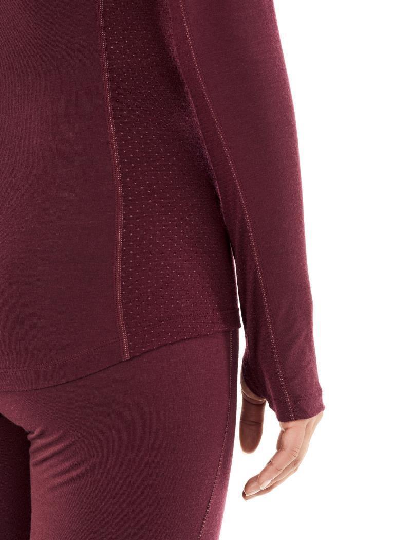 150 Zone LS Crewe - Womens - Cherry 5