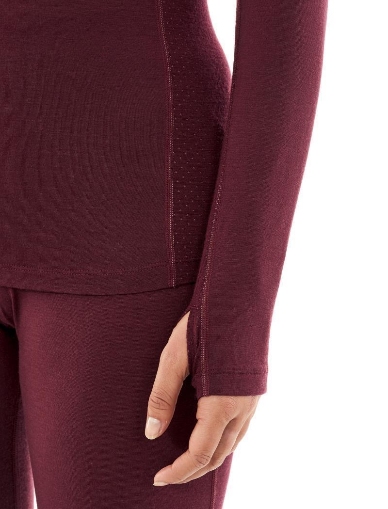 150 Zone LS Crewe - Womens - Cherry 7