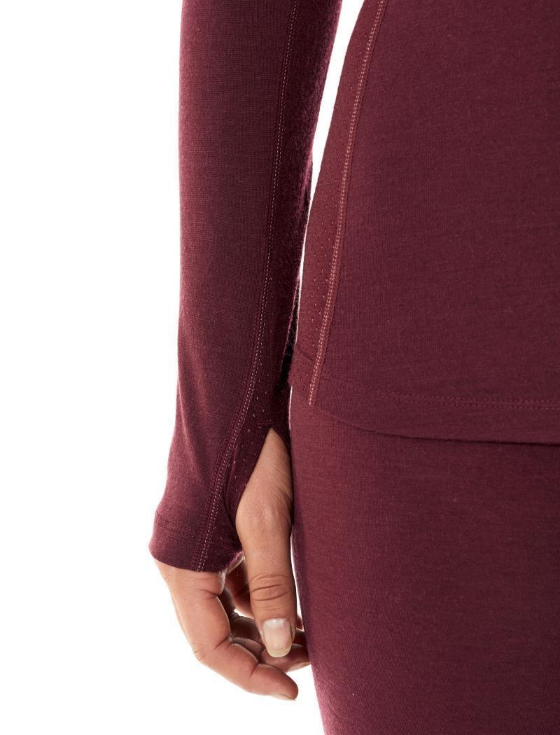 150 Zone LS Crewe - Womens - Cherry 8