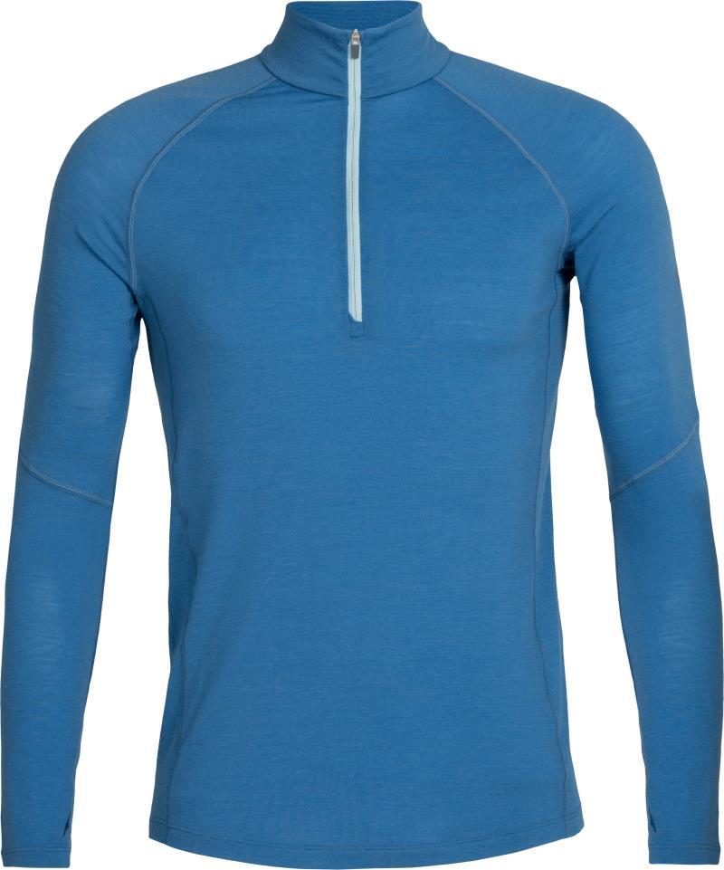 150 Zone LS Half Zip - Mens - Azul / Haze 1