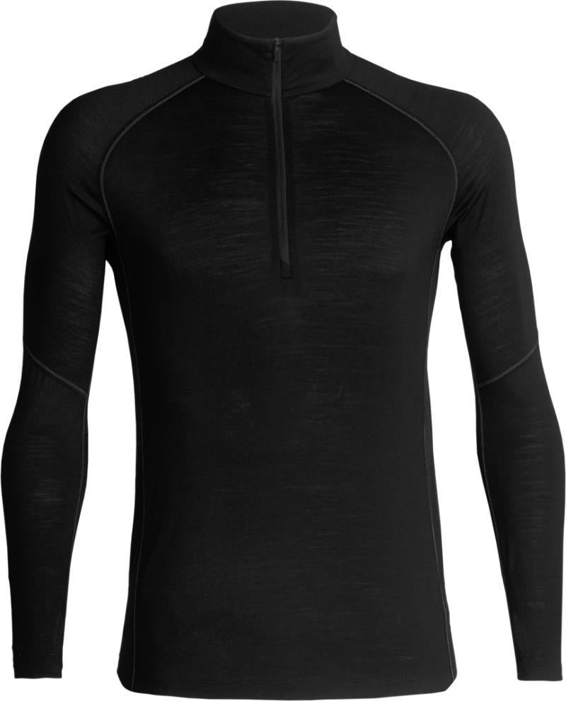 150 Zone LS Half Zip - Mens - black 1