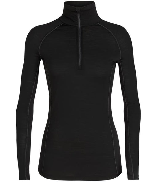 150 Zone LS Half Zip - Womens - Black 1