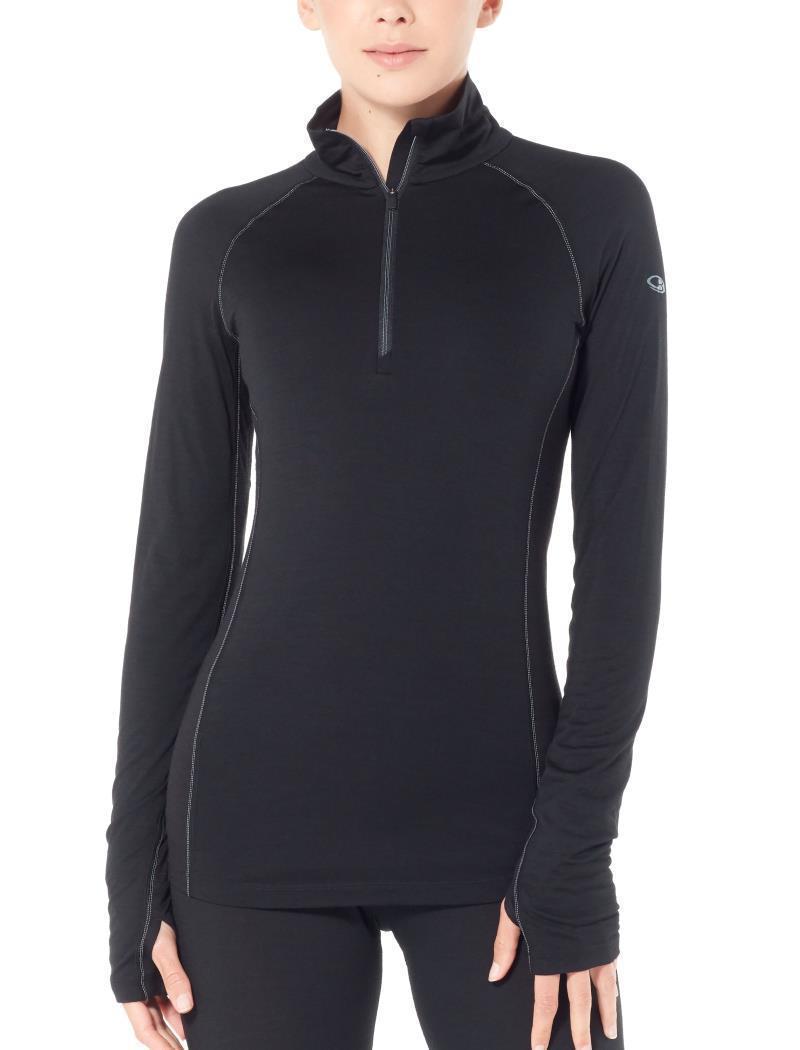 150 Zone LS Half Zip - Womens - Black 2